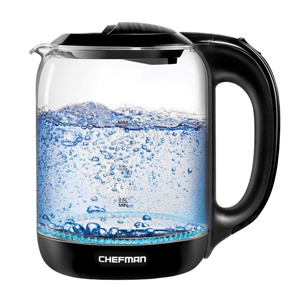 NEW CHEFMAN 1.7L ELECTRIC TEA INFUSING KETTLE