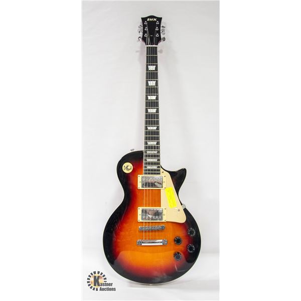 LYXPRO LESPAUL STYLE SUNBUST WITH SOFT CASE