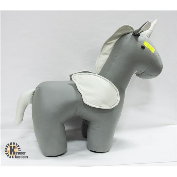 NEW KIDS OTTOMAN UNICORN BLUE