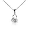 Image 1 : 1 CT GRA CERTIFIED MOISSANITE 925 SILVER NECKLACE
