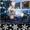 Image 1 : COLOR-CHANGING USB-POWERED SNOWFLAKE LED PROJECTOR