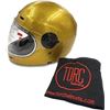 Image 1 : NEW TORCHELMETS T-1 GOLD METALLIC