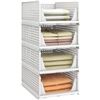 Image 1 : BRAND NEW 4 PACK FOLDABLE CLOTHES DRAWER ORGANIZER