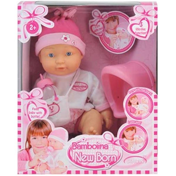 NEW BAMBOLINA NEW BORN BABY DOLL