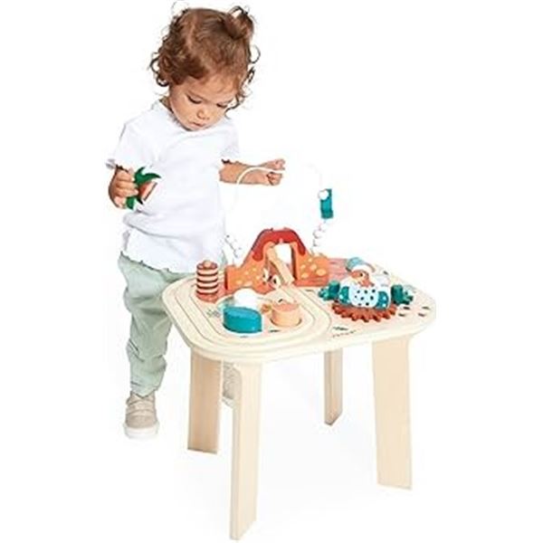 BRAND NEW JANOD DINO ACTIVITY TABLE - 8 ACTIVITIES