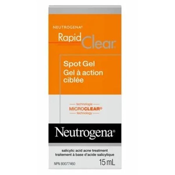 NEW 15ML BOTTLE OF NEUTROGENA RAPID CLEAR SPOT GEL