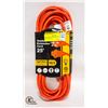 Image 1 : NEW POWER EXTENSION CORD O/D 16/3 25' ORANGE