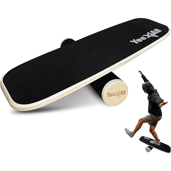 NEW YES4ALL BALANCE BOARD TRAINER WITH ADJUSTABLE