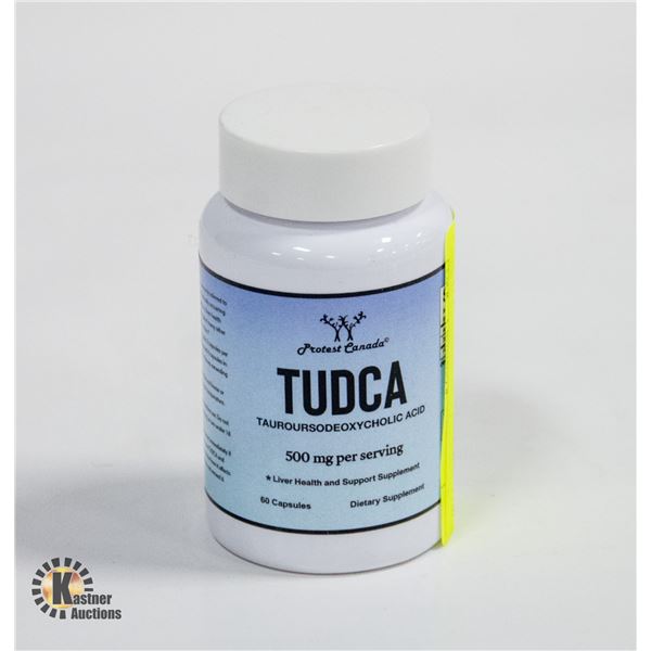 NEW 60 COUNT BOTTLE OF TUDCA 500MG LIVER HEALTH