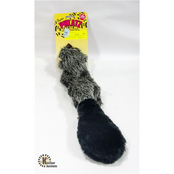 BRAND NEW BURGHAM PHLATZ UNSTUFFED DOG TOY WITH