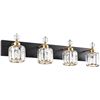 Image 1 : NEW PRESDE BLACK AND GOLD 4 PENDANT LIGHT