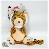 Image 1 : BRAND NEW SILVER PAW CRINKLE TIGER CATNIP CAT TOY