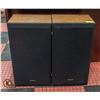 Image 1 : VINTAGE TECHNICS 3 WAY SPEAKERS 8 OHMS