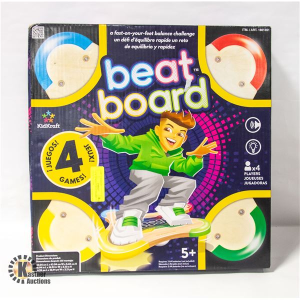 NEW KIDKRAFT BEAT BOARD MUSICAL GAME
