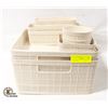 Image 1 : MESA 11PC STORAGE BASKET SET, MADE FROM