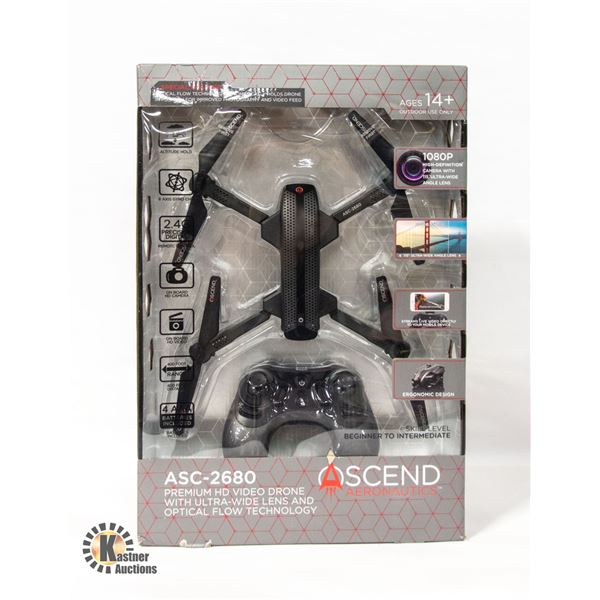 ASCEND ASC-2680 PREMIUM HD VIDEO DRONE
