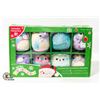 Image 1 : NEW SEALED SQUISHMALLOWS 8 PC PLUSH ORNAMENT