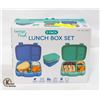 Image 1 : NEW BENTGO FRESH LUNCH BOX SET, 2 PACK