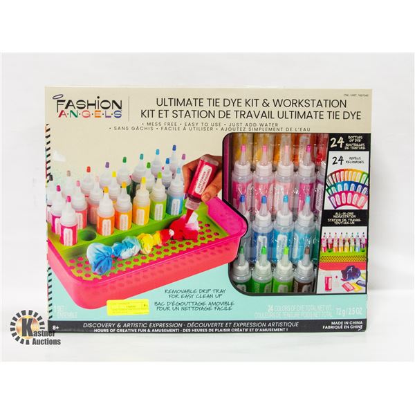 NEW FASHION ANGELS ULTIMATE TIE DYE KIT &