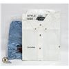 Image 1 : MEN'S SHIRTS 1 DENIM 1 WHITE SIZE 2XL