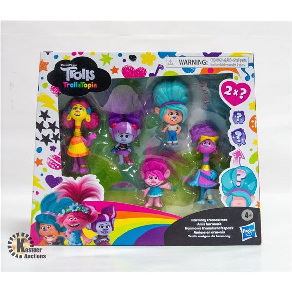 NEW TROLLS HARMONY PACK