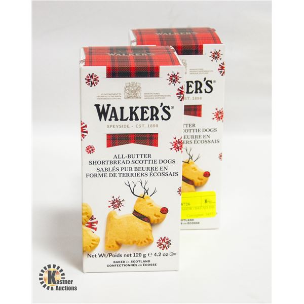 NEW 2 WALKERS SHORTBREAD BB 09/24