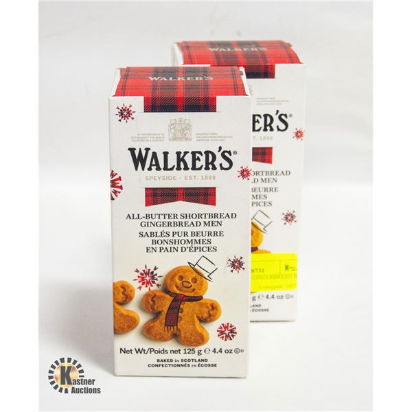 NEW 2 WALKERS GINGERBREAD BB 09/24