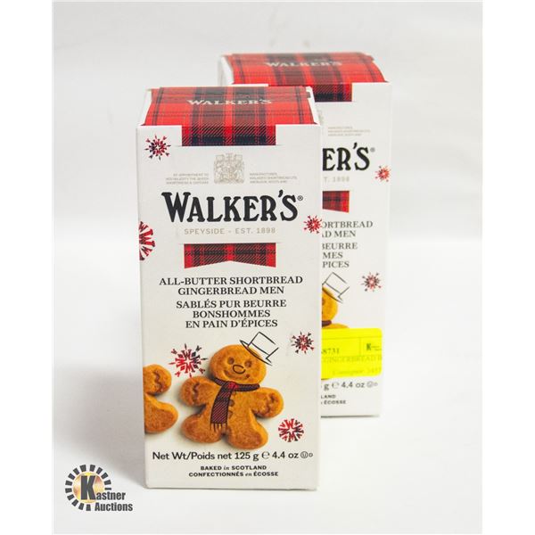 NEW 2 WALKERS GINGERBREAD BB 09/24