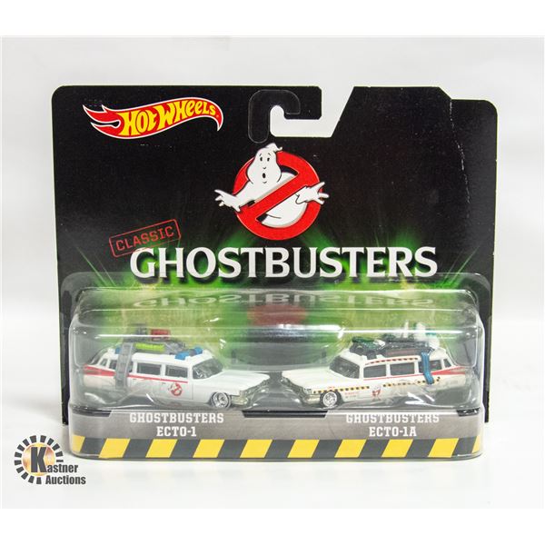 HOTWHEELS PREMIUM 2 PACK ECTO-1 & ECTO 1A