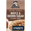 Image 1 : 4 NEW BOXES OF QUAKER MAPLE &  BROWN SUGAR INSTANT