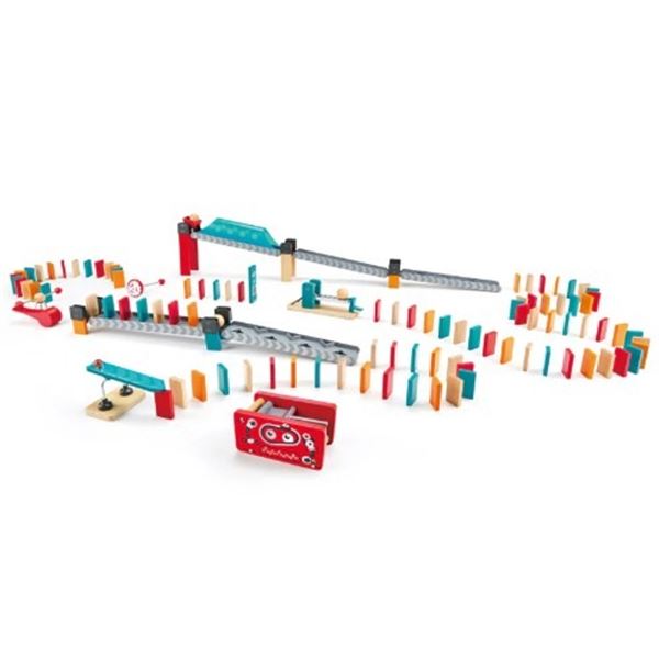 NEW HAPE ROBOT FACTORY DOMINO 122PCS AGES 4+