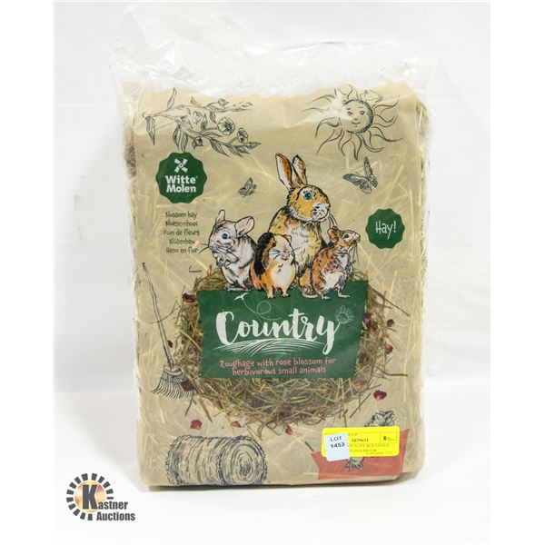 NEW 500G COUNTRY ROUGHAGE WITH ROSE BLOSSOM FOR