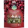 Image 1 : NEW 85G OXBOW BAKED TREATS WITH CRANBERRY FOR