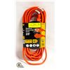 Image 1 : NEW POWER EXTENSION CORD O/D 16/3 25' ORANGE