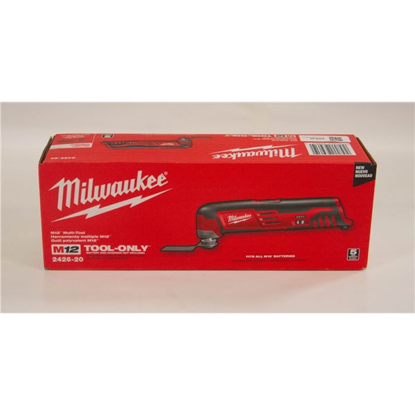 NEW MILWAUKEE M12 CORDLESS MULTI-TOOL  TOOL ONLY