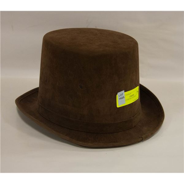 VINTAGE BROWN TOP HAT