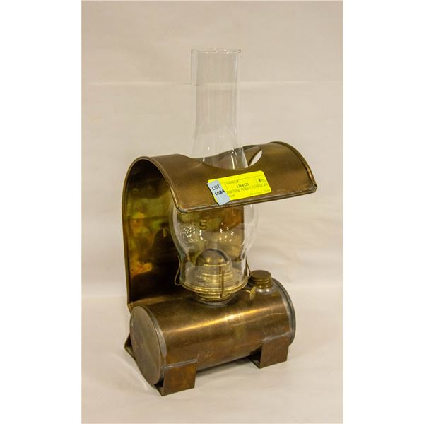 VINTAGE NEW YORK CENTRAL RAIL OIL LAMP