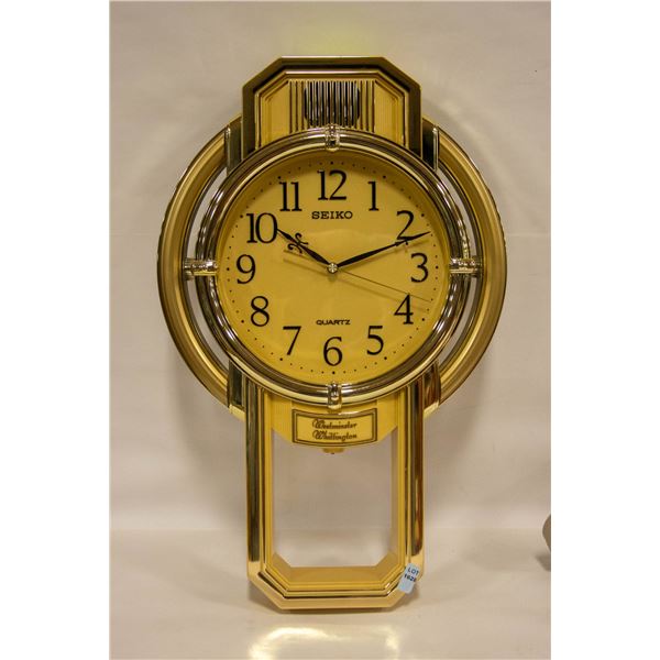 SEICO WALL CLOCK WESTMINSTER WHITTINGTON