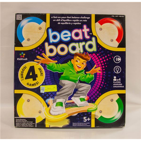 NEW KIDKRAFT BEAT BOARD MUSICAL GAME,