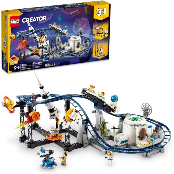 NEW LEGO CREATOR SPACE ROLLER 3IN1 AMUSEMENT PARK