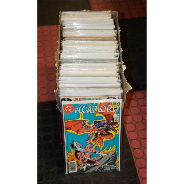 BOX OF 186 DC COMICS