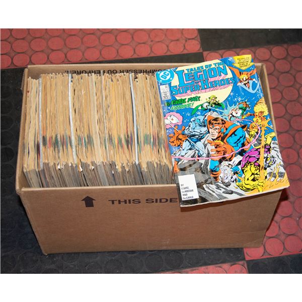 BOX OF 166 DC COMICS