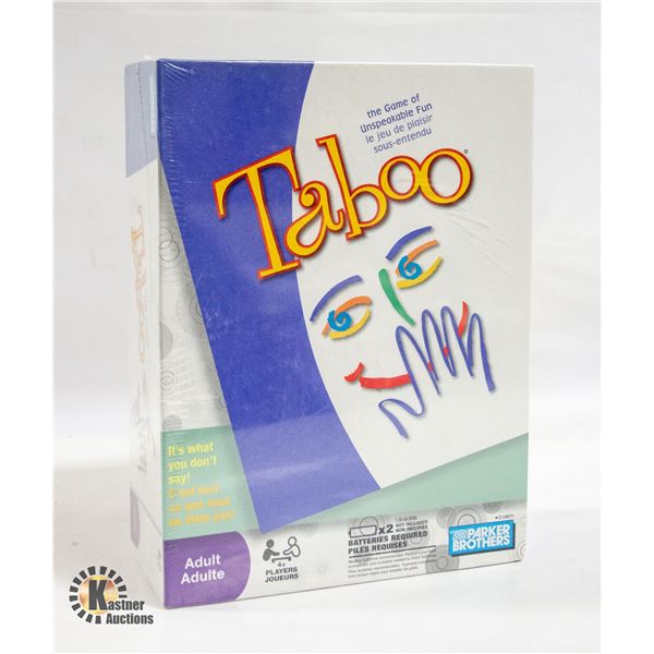 SEALED 2009 PARKER BROS. "TABOO"