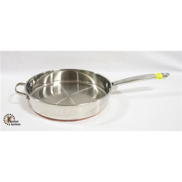 MARTHA STEWART EVERYDAY 12" FRYING PAN COPPER