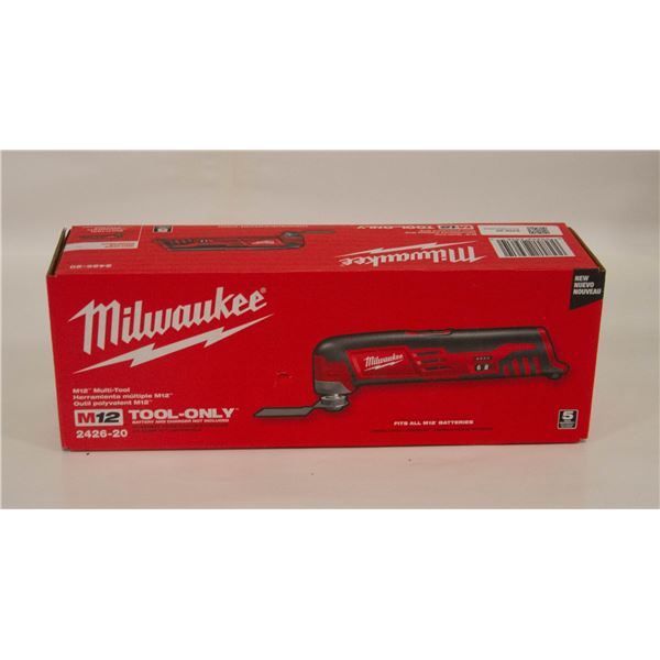 NEW MILWAUKEE M12 CORDLESS MULTI-TOOL  TOOL ONLY