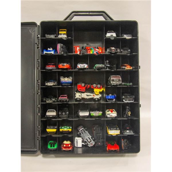 ESTATE HOTWHEELS CASE FULL OF CARS-ESTATE