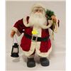 Image 1 : 2 FT SANTA STATUE WITH LIGHT UP LANTERN POP