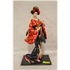 Image 1 : 18" GEISHA POCELAIN FIGURINE