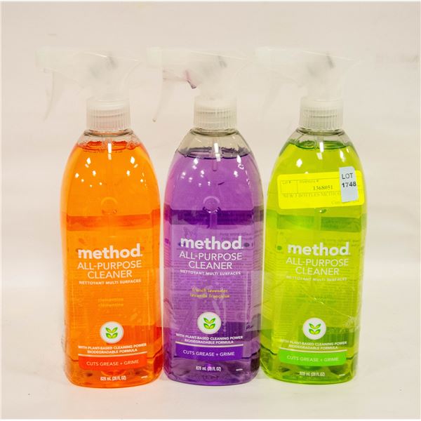 NEW 3 BOTTLES METHOD ASSORTED