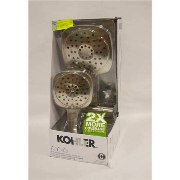 KOHLER ADJUSTE 3 IN 1 MULTIFUNCTION SHOWER